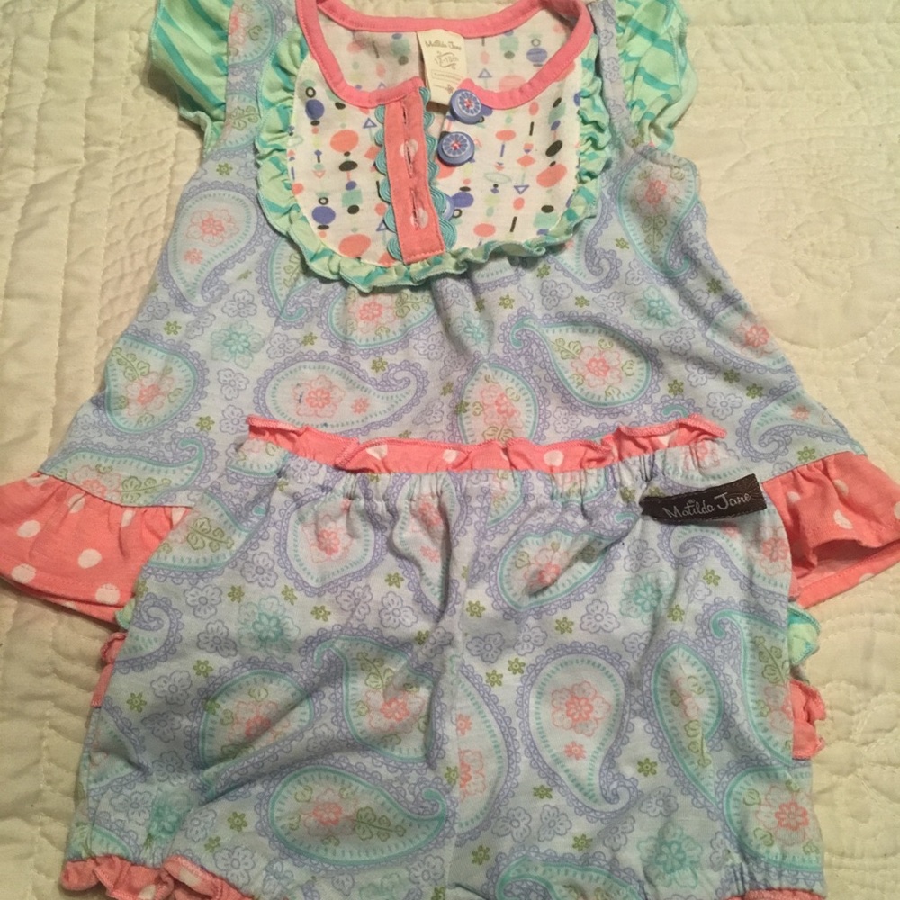 Matilda Jane 12-18 month pjs EUC